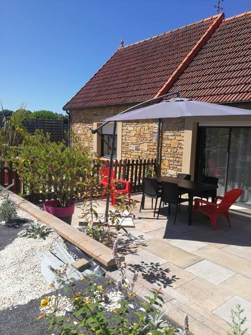 La Maison Des Chevreuils Plouigneau Esterno foto